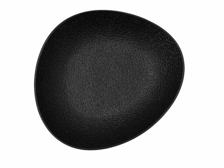 Deep Plate Bidasoa Fosil Black Ceramic Oval 22 x 19,6 x 4,5 cm (6 Units) Online now