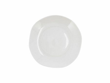 Deep Plate Ariane Earth Ceramic White 23 cm (6 Units) Hot on Sale