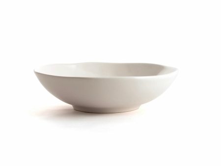 Deep Plate Bidasoa Cosmos White Ceramic 20,5 cm (12 Units) Sale