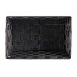 Multi-purpose basket Black Cloth 20 x 14 x 30 cm (18 Units) Online