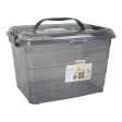 Storage Box Confortime Tetris Grey Plastic (14 L) Online Sale