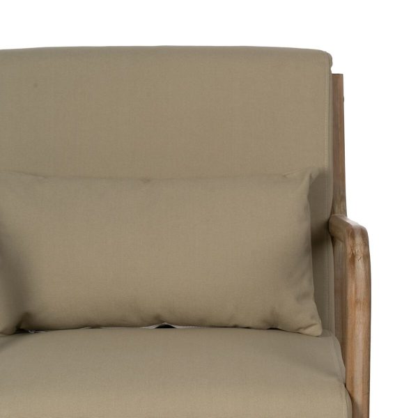 Armchair Beige 66 x 85 x 74 cm Online