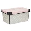 Storage Box with Lid Vibes Arrows Pink Plastic 5 L 19 x 13,5 x 29,5 cm (12 Units) Online