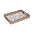 Tray Versa Caprice MDF Wood 24 x 4,5 x 34 cm Hot on Sale