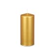 Candle Acorde 92546 Golden 9 x 20 x 9 cm (8 Units) For Discount