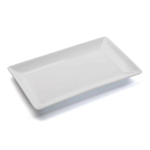 Serving Platter Versa 24 x 2,5 x 36 cm Porcelain For Discount