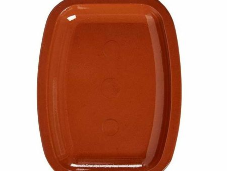 Oven Dish Baked clay 13 Units 26 x 2,5 x 20,5 cm Discount