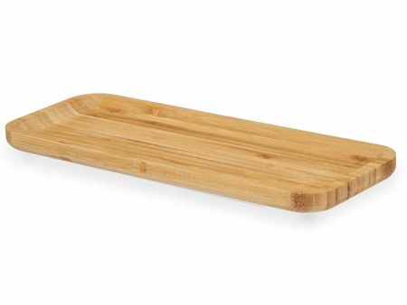 Snack tray Brown Bamboo 29,5 x 1,6 x 11,5 cm Aperitif (12 Units) Online