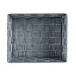 Multi-purpose basket Grey Cloth 2,4 L 20 x 8 x 24 cm (24 Units) Hot on Sale