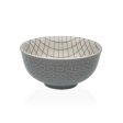 Snack Bowl Versa Grey Ceramic Porcelain 12,3 x 5,8 x 12,3 cm For Cheap