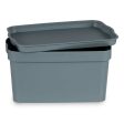 Multi-use Box Grey Plastic 2,3 L (13,5 x 11 x 20 cm) (24 Units) Online Sale