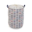 Laundry basket Versa Fish Polyester Textile (38 x 48 x 38 cm) Hot on Sale