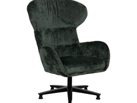 Armchair Black Green 78 x 84,5 x 104,5 cm Hot on Sale