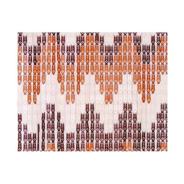 Curtain EDM 75959 Orange 90 x 210 cm For Sale