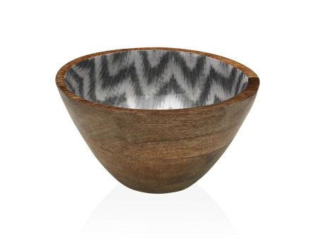 Bowl Versa Chevron Bamboo Porcelain Mango wood For Cheap