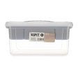 Multi-use Box Grey Transparent Plastic 5 L 29,5 x 14,5 x 19,2 cm (6 Units) For Cheap