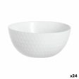 Bowl Luminarc Pampille Blanco White Glass 13 cm (24 Units) Cheap