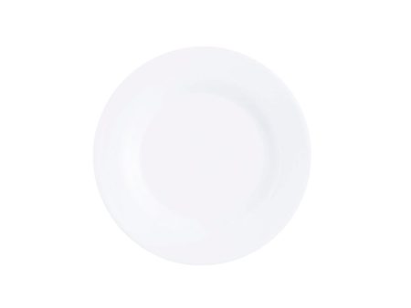 Plate set Arcoroc Intensity White 6 Units Glass 20,5 cm Online Hot Sale