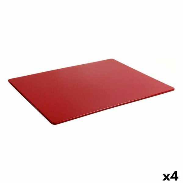 Snack tray Viejo Valle Bayahibe Melamin Red 32,5 x 26,5 x 0,5 cm (4 Units) Fashion