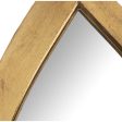 Wall mirror Alexandra House Living Golden Drop Online Hot Sale