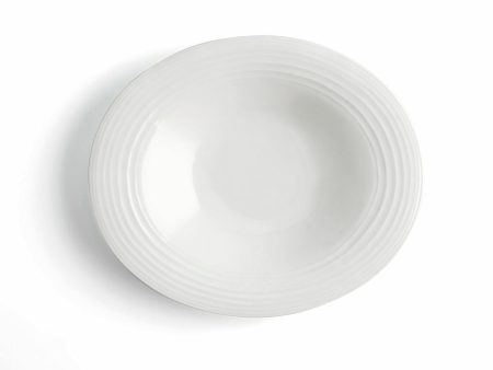 Deep Plate Ariane A bordo Ceramic White (Ø 29 cm) (6 Units) For Discount