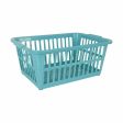 Laundry basket Tontarelli Classic Blue 35 L 58 x 41 x 24 cm (12 Units) Online Hot Sale