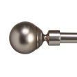 Curtain Bar Extendable Ball Silver Iron 5 x 126 x 5 cm (12 Units) Discount