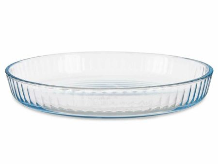 Baking tray Transparent Borosilicate Glass 31,2 x 5 x 5 cm (6 Units) Online Hot Sale