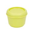 Food Preservation Container Milan Sunset Yellow Plastic Circular 250 ml Ø 10 x 7 cm Hot on Sale