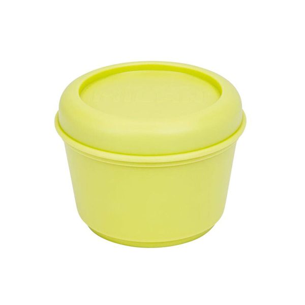 Food Preservation Container Milan Sunset Yellow Plastic Circular 250 ml Ø 10 x 7 cm Hot on Sale