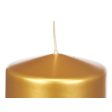 Candle Acorde 92542 Golden 9 x 10 x 9 cm (12 Units) For Discount