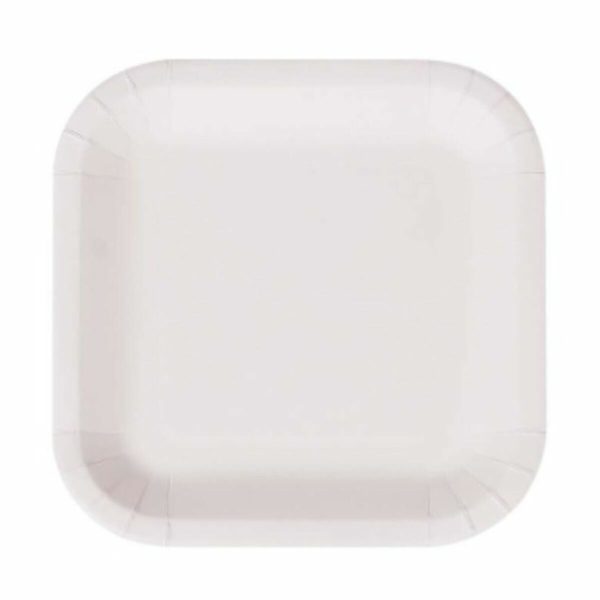 Plate set Algon Disposable White Cardboard 26 cm (36 Units) Online