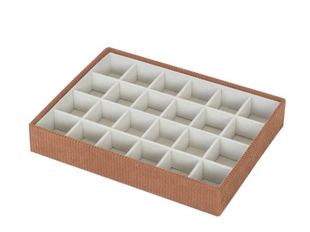 Jewelry box Versa Polyester Cardboard 19 x 4 x 25 cm Cheap