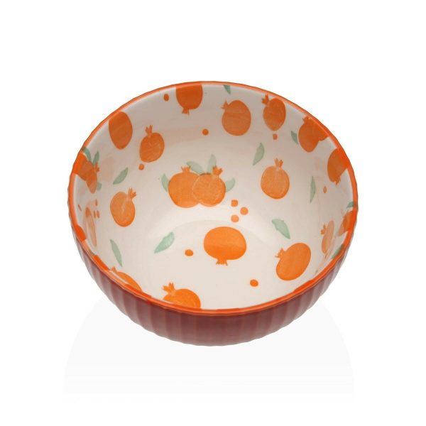 Bowl Versa Orange 9,3 x 2,5 x 7,3 cm Hot on Sale