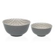 Snack Bowl Versa Grey Ceramic Porcelain 16 x 7,7 x 16 cm Online now