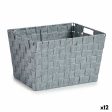 Laundry Basket Grey Cloth 10 L 25 x 20,5 x 35 cm (12 Units) on Sale