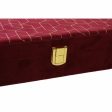 Jewelry box DKD Home Decor Purple Pink Golden Wood 24 x 16 x 7 cm (2 Units) For Discount