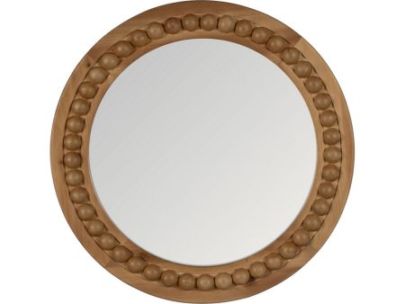 Wall mirror Natural 50,5 x 3 x 50,5 cm on Sale