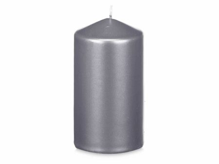 Candle Acorde 92537 Silver 7 x 13 x 7 cm (24 Units) Fashion