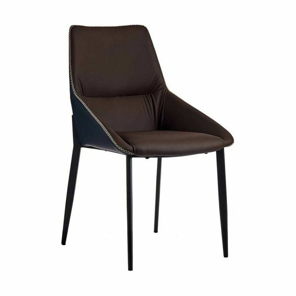 Armchair Braiding Blue Brown Steel 50 x 87 x 61 cm (2 Units) Online Hot Sale