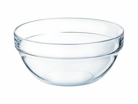 Bowl Luminarc Apilable Transparent Glass (6 Units) Online now