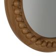 Wall mirror Natural 50,5 x 3 x 50,5 cm on Sale