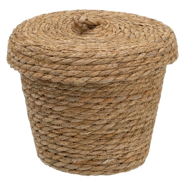 Multi-purpose basket 3 Pieces 28 x 28 x 36 cm Natural Natural Fibre Sale