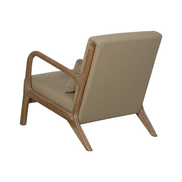 Armchair Beige 66 x 85 x 74 cm Online