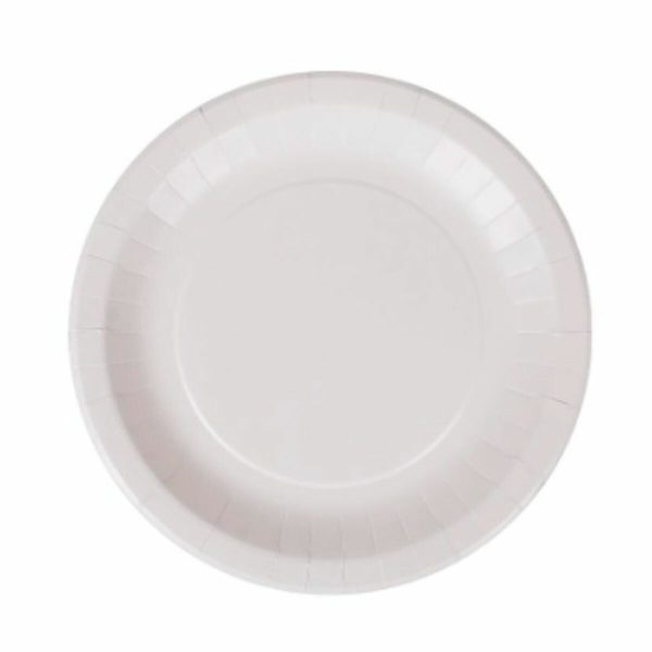 Plate set Algon Disposable White Cardboard 28 cm (36 Units) Fashion