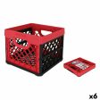 Multi-use Box Tontarelli Red Squared 33,5 x 33, x 27,9 cm (6 Units) Sale