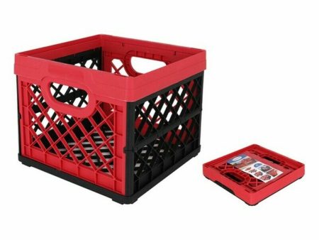 Multi-use Box Tontarelli Red Squared 33,5 x 33, x 27,9 cm (6 Units) Sale