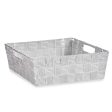 Multi-purpose basket White Cloth 3 L 23 x 8 x 27 cm (48 Units) Online Sale