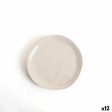 Dessert dish Bidasoa Cosmos White Ceramic Ø 20 cm (12 Units) For Cheap