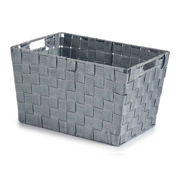 Laundry Basket Grey Cloth 10 L 25 x 20,5 x 35 cm (12 Units) on Sale